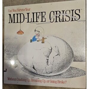 Vintage 1982 Mid-Life Crisis Board Game The Game Works Inc Factory Sealed New